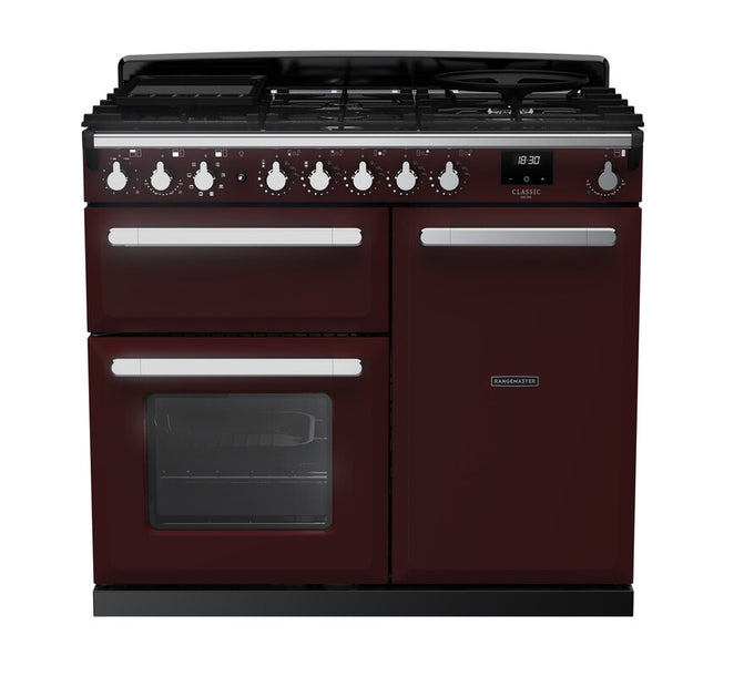 Rangemaster Dual Fuel Estel Deluxe 100cm Chrome Trim - Image 4