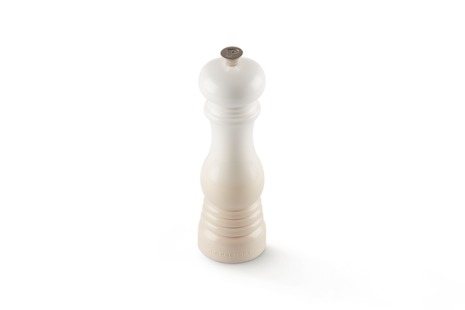 Le Creuset Classic 21cm Salt Mill in Meringue color – durable ceramic grinder | Keans Claremorris