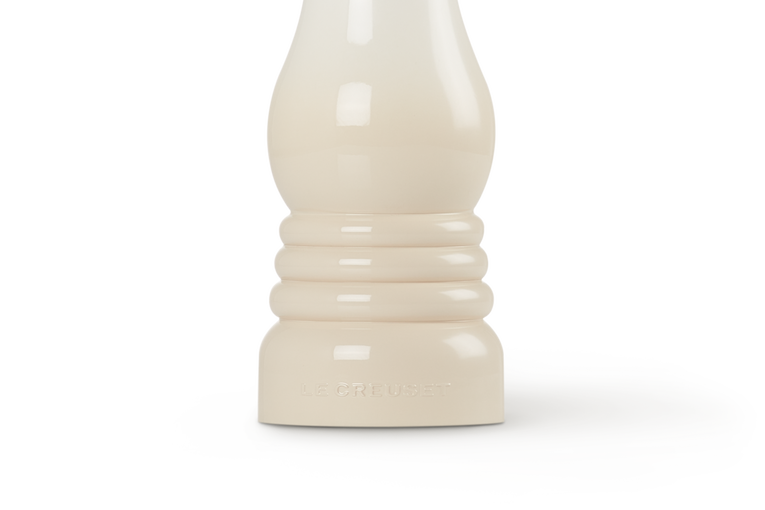 Le Creuset Classic 21cm Salt Mill in Meringue - Durable Ceramic Grinder, Keans Claremorris