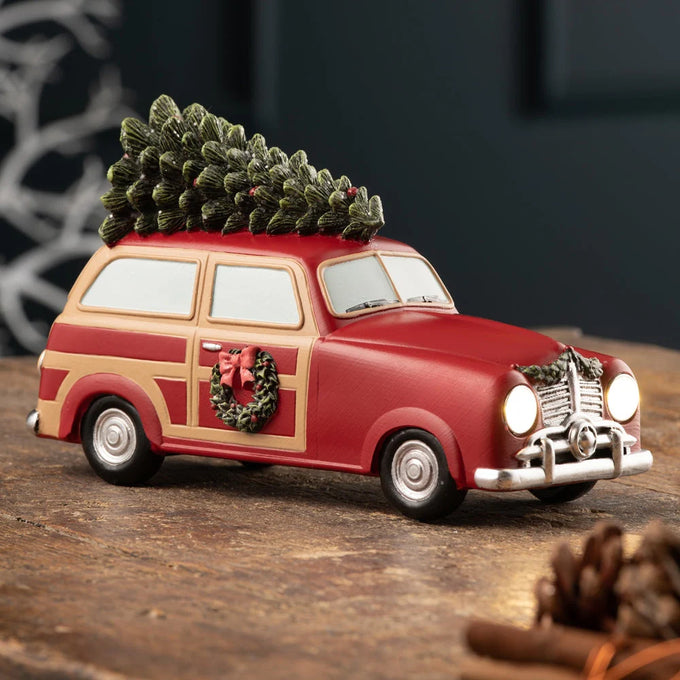 Christmas Morris Minor Led - Image 1