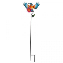 Flowerbirds Barmy Stake garden ornament, decorative bird stake, outdoor garden decor - Keans Claremorris