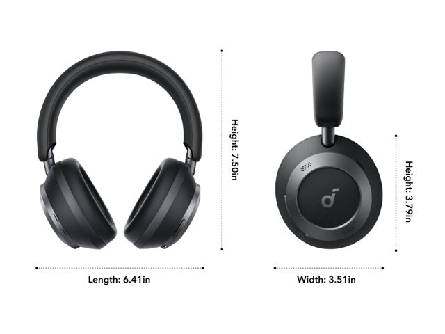 Soundcore Space One Pro Headphones | Black - Image 8