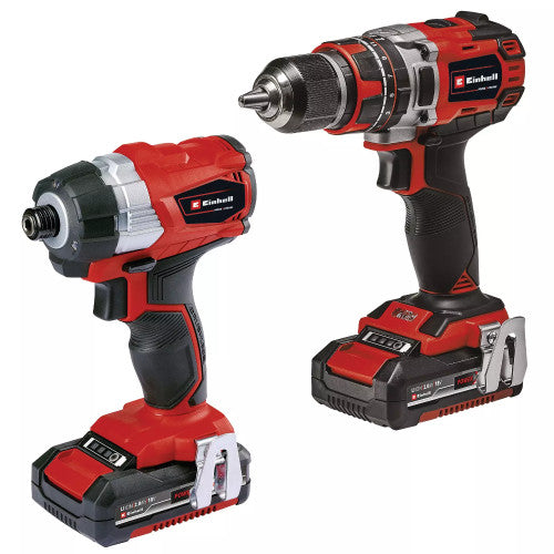 Einhell PXC Professional Brushless Combi Drill & Impact Driver Kit - Image 1