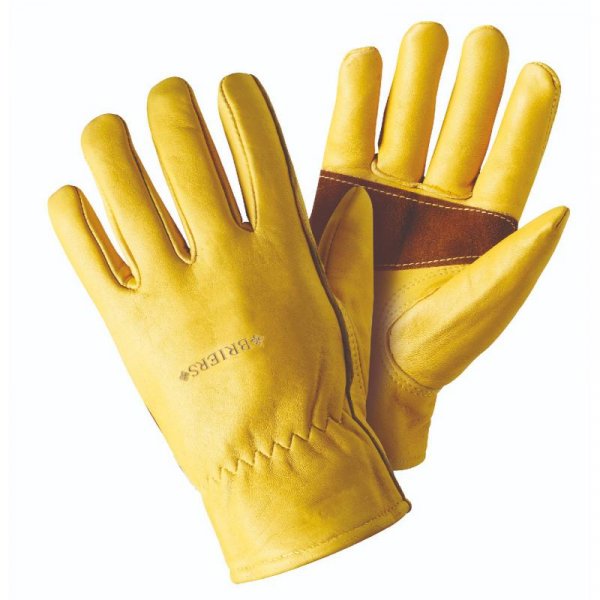 Ultimate Golden Leather Glove M8 - Image 1