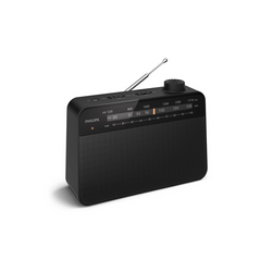 PHILIPS Portable FM/MW radio TAR2509/10 with analogue tuning, LED indicator, AC/battery power – available at Keans