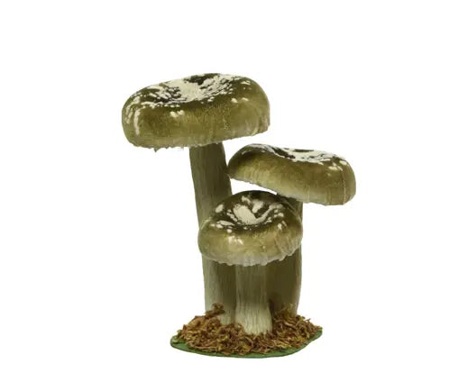 Velvet Fantasy Mushroom Decoration 17cm – Assorted Colour - Image 4
