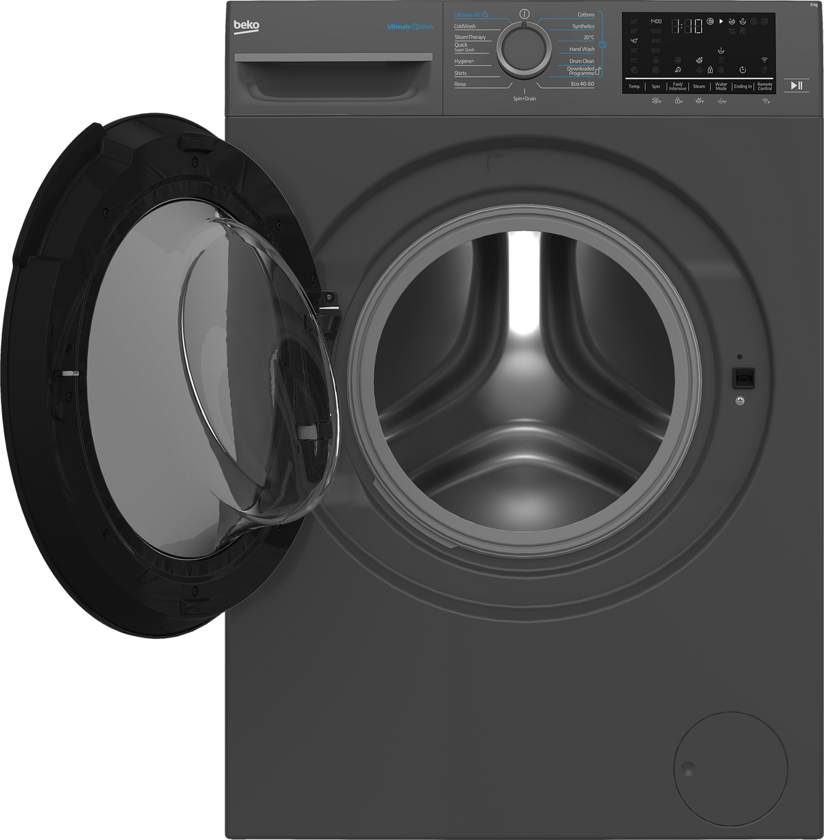 Beko Pro IronFast 9kg 1400rpm Washing Machine | BM5WT6943TA - Image 2