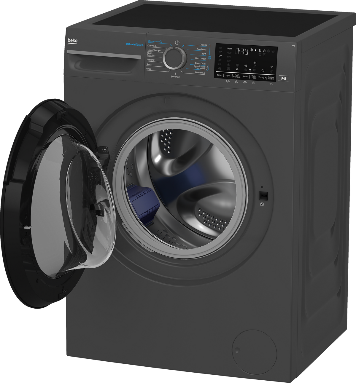 Beko Pro IronFast 9kg 1400rpm Washing Machine | BM5WT6943TA - Image 7