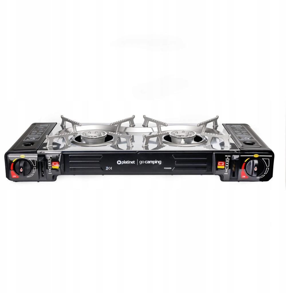 Platinet Double Gas Camping Stove - 461351 - Image 4
