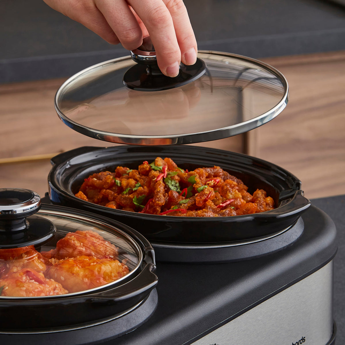 Morphy Richards Three Pot Slow Cooker | 462501 - Image 3