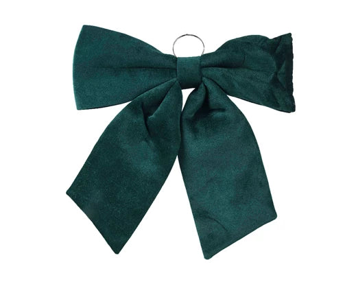Pine Green Bow – with Hanging Ring H.52cm - Image 1