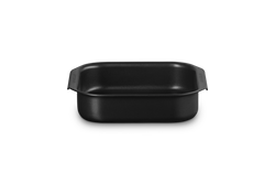 Le Creuset Square Roasting Tin 22x22cm Black, durable cast iron bakeware – available at Keans Claremorris