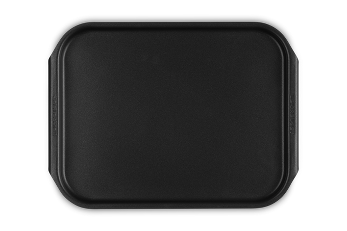 Le Creuset Medium Black Rectangular Roasting Tray 28x22cm - Durable Cast Iron Bakeware | Keans Claremorris