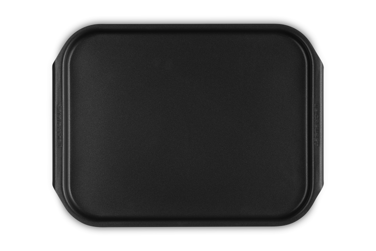 Le Creuset Medium Black Rectangular Roasting Tray 28x22cm - Durable Cast Iron Bakeware | Keans Claremorris