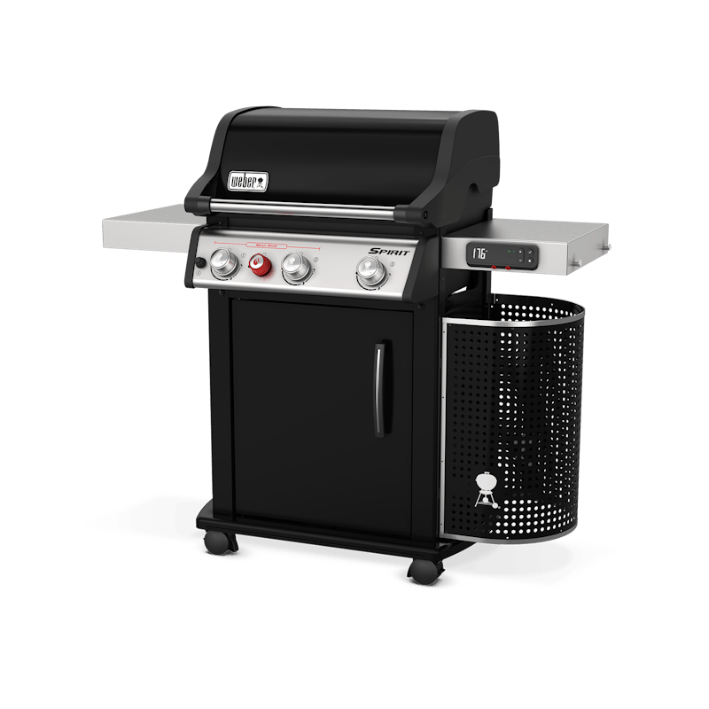 Weber Spirit EPX-325S Smart Gas BBQ with 3 burners, GBS grates, app connectivity, and real-time grilling alerts at Kean’s
