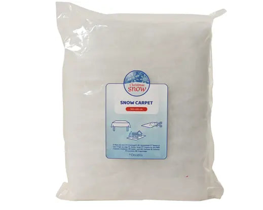 Snow Carpet – White 100 × 60cm - Image 1