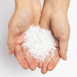 White Snowflakes PE poly bag 24x18x3cm for packaging – Keans Claremorris