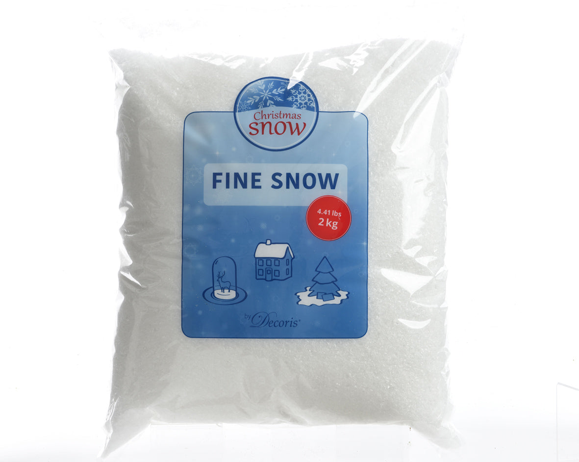White Fine Snow PE Bag for packaging, durable and lightweight – available at Keans Claremorris.
