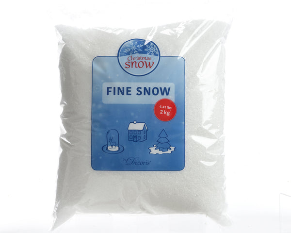 White Fine Snow PE Bag for packaging, durable and lightweight – available at Keans Claremorris.