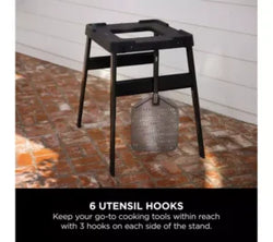 NINJA Woodfire Universal Stand & Side Table 4718J800EUUK sturdy outdoor grill accessory - Keans Claremorris
