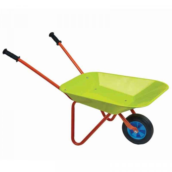 Colorful kids' wheelbarrow 47x75x36 cm, perfect for garden helpers, sturdy and child-friendly – Keans Claremorris