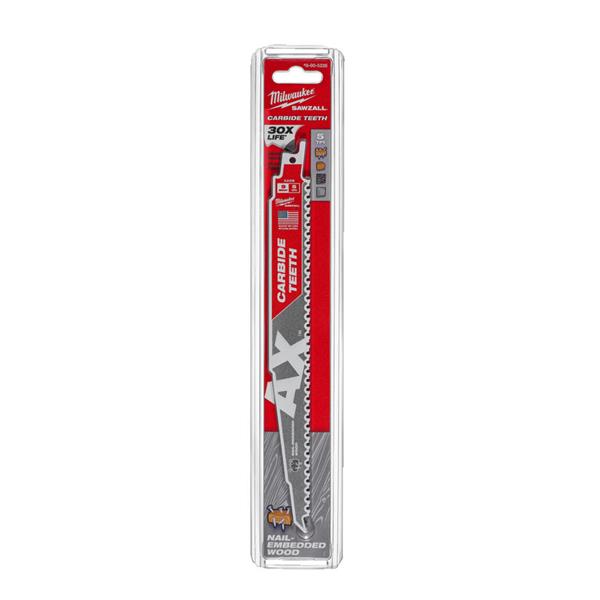 Milwaukee Sawzall Blade TCT AX 230mm - 1pc - Image 1