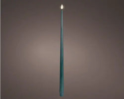 Emerald LED Realistic Wick Dinner Candles – Warm White, 42.5cm (Set of 2)