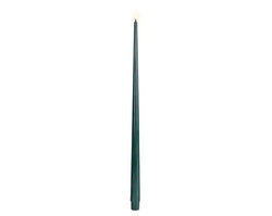 Emerald LED Realistic Wick Dinner Candles – Warm White, 42.5cm (Set of 2)