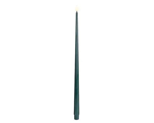 Emerald LED Realistic Wick Dinner Candles – Warm White, 42.5cm (Set of 2) - Image 2