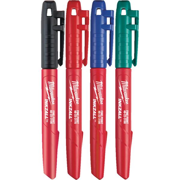 Milwaukee Marker Fine Point Set - 4pc - Image 2