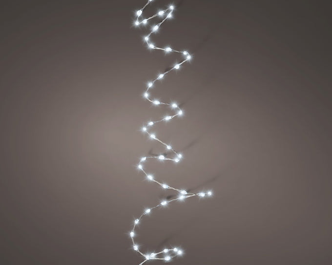 100 LED Extra Dense Micro Lights – Cool White – 1.59m - Image 2
