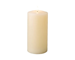 LED Wick Church Candle – Indoor Cream dia10cm x H.22.5cm Battery Operated