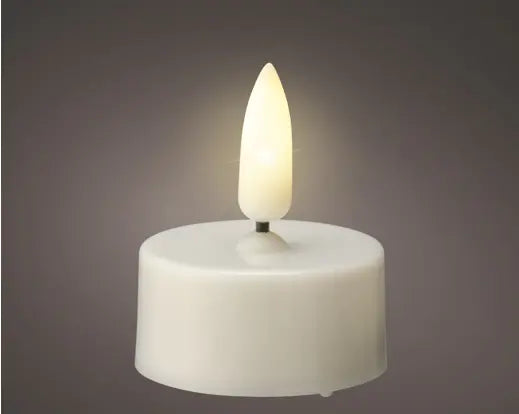 LED Tealights BO Indoor, Warm White D.3.8cm x H.4.7cm Box of 6 - Image 2