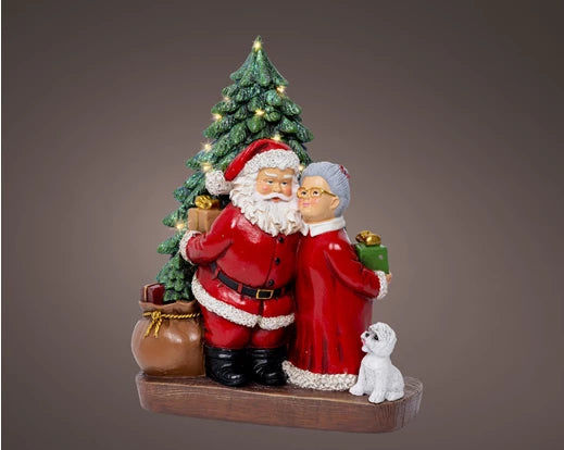 Micro LED Santa Mr & Mrs BO indoor - Image 1