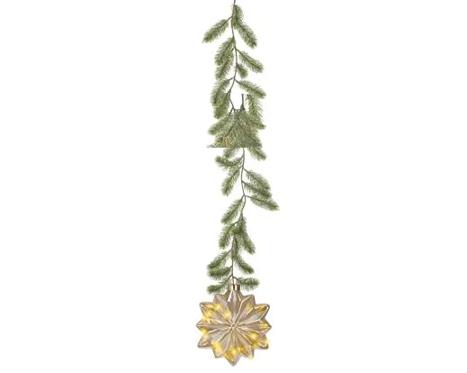 Micro LED ornament glass flower steady BO indoor - Image 3