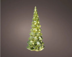 Micro LED Green Glass Tree – Steady Light (Indoor Use) green H.32cm