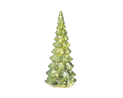 Micro LED Green Glass Tree – Steady Light (Indoor Use) green H.32cm
