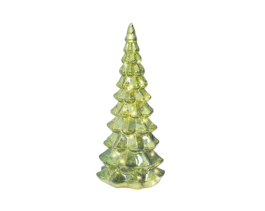 Micro LED Green Glass Tree – Steady Light (Indoor Use) green H.32cm - Image 2
