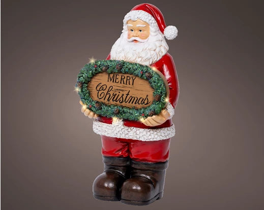 Micro LED Santa – Indoor H.30cm Battery Operated - Image 1