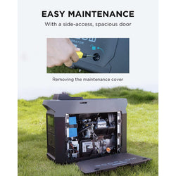 Ecoflow Smart Generator Dual Fuel ZDG200-UK portable power solution, reliable energy backup - Keans Claremorris