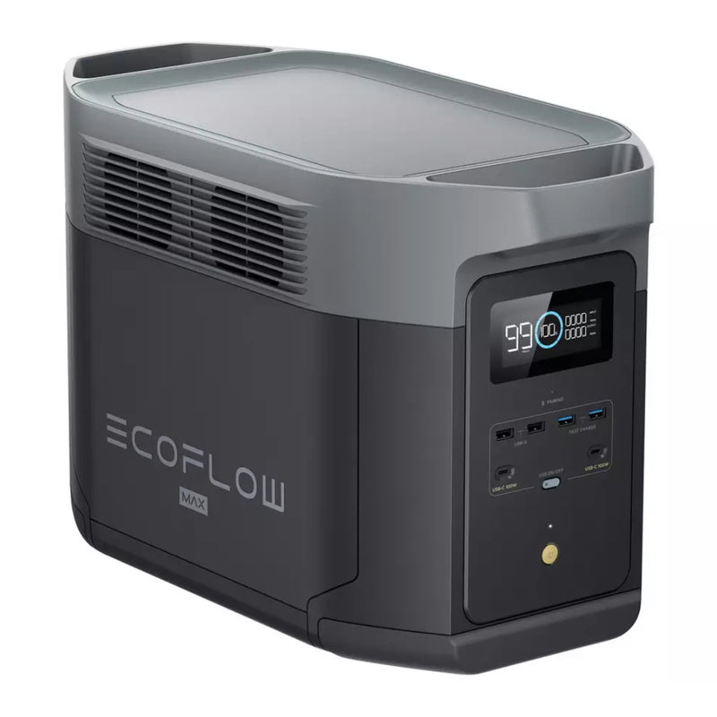 EcoFlow DELTA 2 Max Portable Power Station 2048Wh high-capacity battery backup at Keans Claremorris store