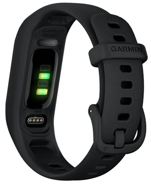 Garmin Vivosmart 5 Black S/M fitness tracker with heart rate monitor, sleep tracking – available at Keans Claremorris