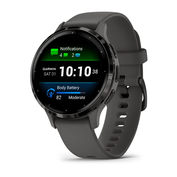 Garmin Venu 3 S Smartwatch  Slate | 49-GAR-010-02785-00