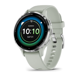 Garmin Venu 3S Pebble Grey smartwatch with 1.2" AMOLED, heart rate monitor, GPS, 10-day battery – Keans Claremorris