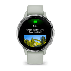 Garmin Venu 3 S Silver Smartwatch with GPS and health tracking, available at Keans Claremorris