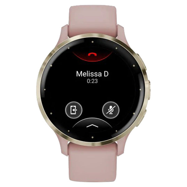 Garmin Venu 3 S Smartwatch Soft Gold with Rose Case, GPS, Health Tracking – Available at Keans Claremorris