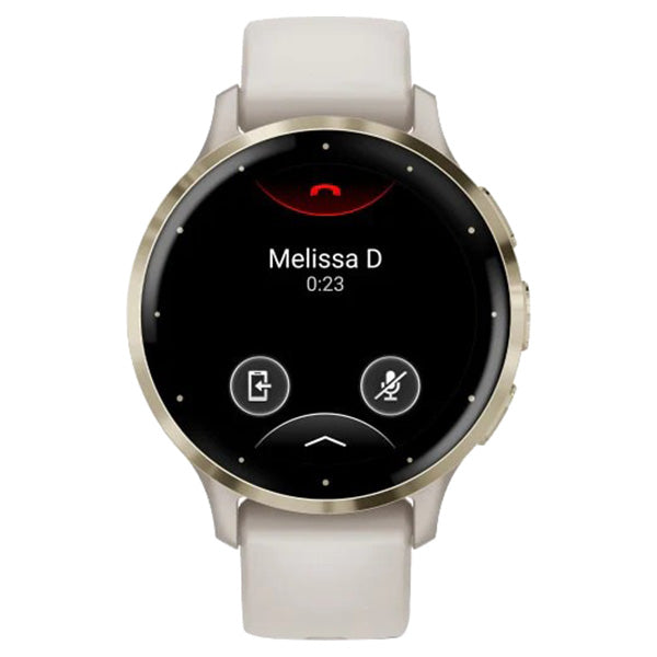 Garmin Venu 3 S Smartwatch Soft Gold-Ivory Case, GPS, Health Tracking - Keans Claremorris
