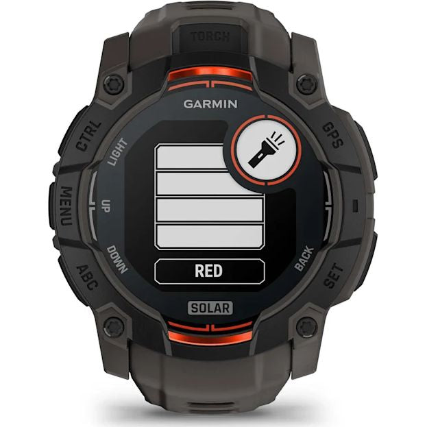 Garmin Instinct 3 50mm Solar GPS Smartwatch with rugged design and solar charging - available at Keans Claremorris