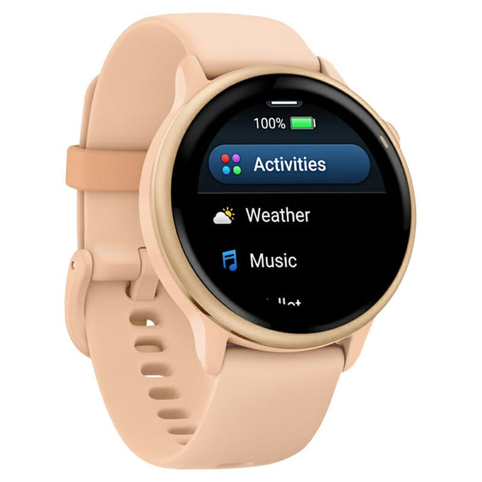 Garmin Vivoactive 6 Smart Watch with Pink Dawn Metallic Band, fitness tracker, GPS, from Keans Claremorris