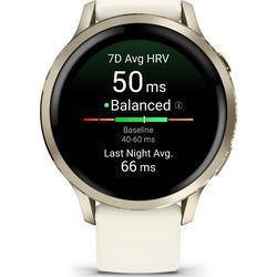 Garmin Venu 4 (41Mm), Beige With Gold| 49-GAR-010-03013-00